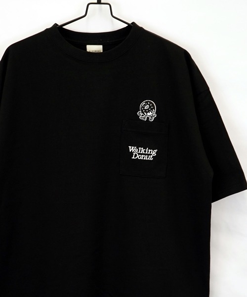 Burner(バーナー)の「【GROOVY STORE】WALKING DONUT オーバーサイズ ヘビーウエイト半袖Tシャツ(Tシャツ/カットソー・メンズ・ブラック/ホワイト系その他2/グレー/杢グレー/ミント/ホワイト/ライトブラック/ピンク・L/LL/M)」の20枚目の写真