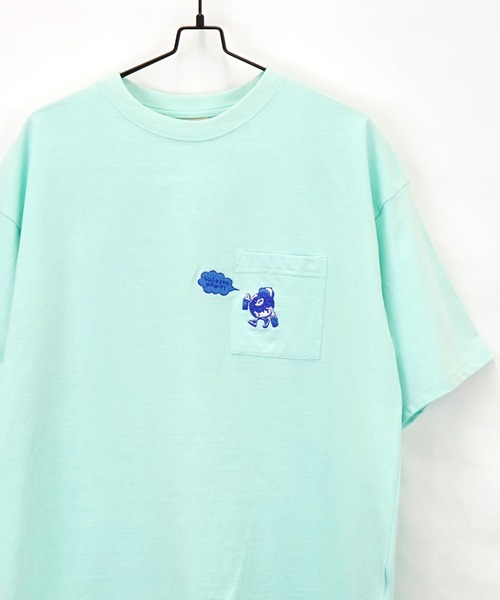 Burner(バーナー)の「【GROOVY STORE】WALKING DONUT オーバーサイズ ヘビーウエイト半袖Tシャツ(Tシャツ/カットソー・メンズ・ブラック/ホワイト系その他2/グレー/杢グレー/ミント/ホワイト/ライトブラック/ピンク・L/LL/M)」の16枚目の写真