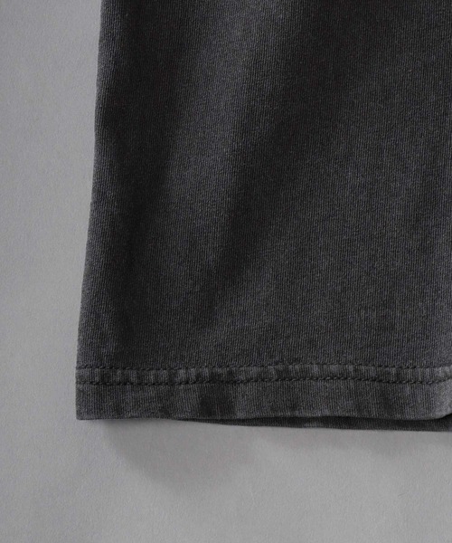 SITRY(シトリー)の「Pigment Graphic T-shirt/オーバーサイズ ピグメント加工 ヴィンテージライク ロックプリント 半袖Tシャツ レディース メンズ(Tシャツ/カットソー・メンズ・チャコール/グレー系その他/ブラック/ブラック系その他・L/M)」の14枚目の写真