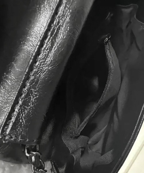 Miniministore(ミニミニストア)の「ミニショルダーバッグ チェーンショルダー(ショルダーバッグ・レディース・ブラック・FREE)」の8枚目の写真
