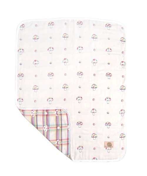 【Hoppetta(ホッペッタ)】 シャンピニオン ドゥ ケット(ベビーサイズ) 6重ガーゼ（ベビー寝具/家具）｜Hoppetta（ホッペッタ）