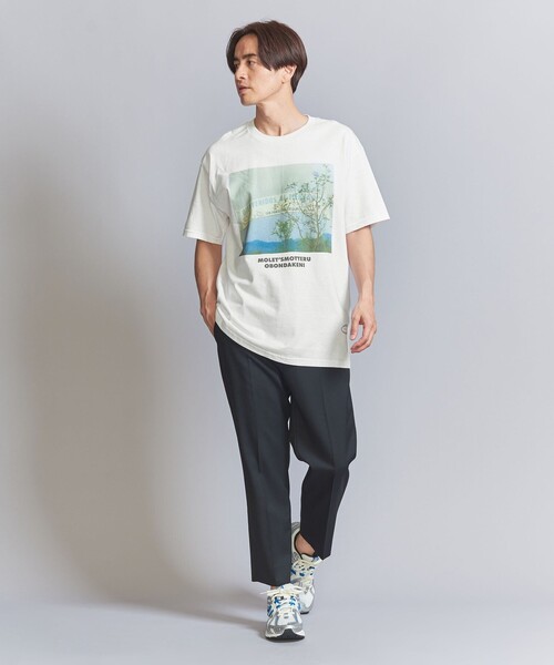 TANGTANG（タンタン）の「＜TANGTANG＞ GASATANG MOLETSMO（Tシャツ/カットソー・メンズ・ホワイト・L/S/XL/M）」の4枚目の写真