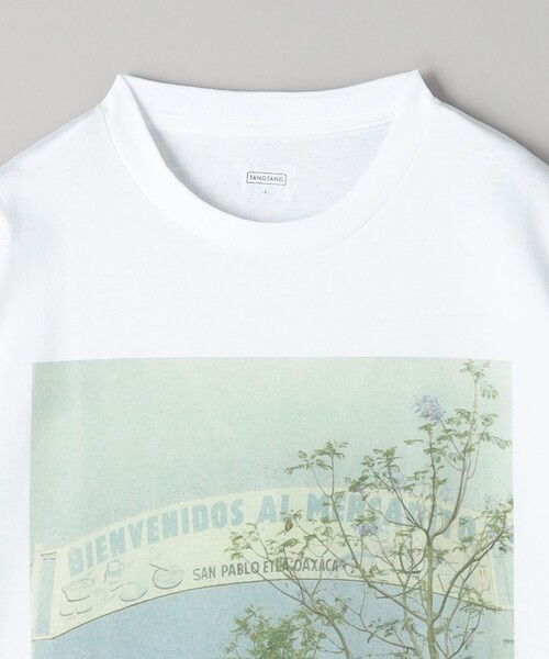 TANGTANG（タンタン）の「＜TANGTANG＞ GASATANG MOLETSMO（Tシャツ/カットソー・メンズ・ホワイト・L/S/XL/M）」の10枚目の写真