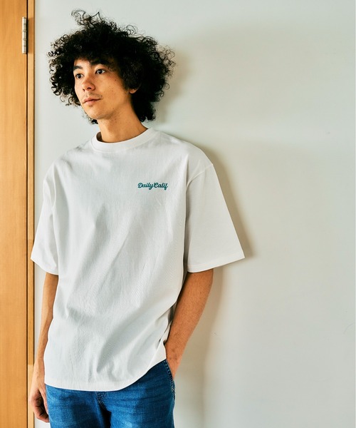 セール】SUNSETバックプリント5分袖Tシャツ（Tシャツ/カットソー