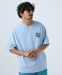 SUNSETバックプリント5分袖Tシャツ