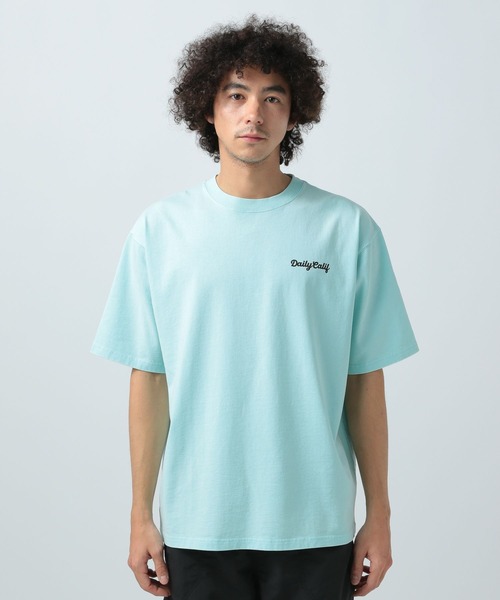 セール】SUNSETバックプリント5分袖Tシャツ（Tシャツ/カットソー