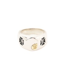 【EXCLUSIVE】Small Signet Ring with18k yellow gold