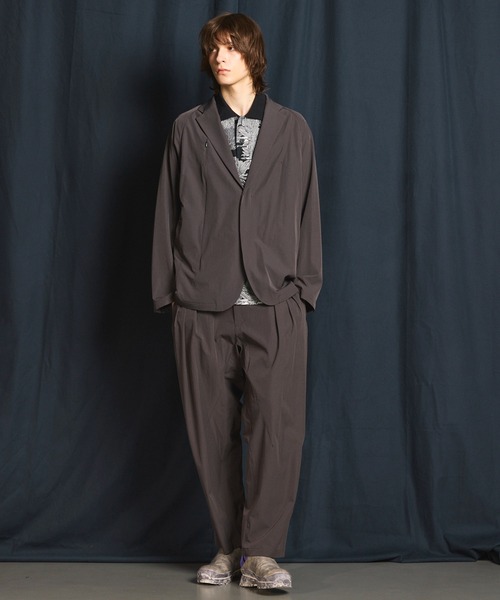 UNISEX》【SPORTS TECH HIGH SPEC LINE】Three-Tuck Wide Pants