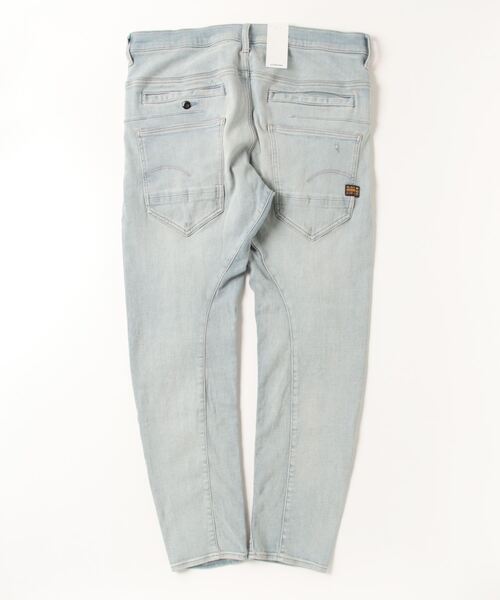 G-STAR（ジースター）の「D-STAQ 3D SLIM JEANS/立体裁断スリムテーパードジーンズ（デニムパンツ・メンズ・インディゴブルー・27/30/28/30/29/30/30/30/31/30/32/30/33/30/34/30/33/32/34/32/32/32/28/32/29/32/30/32/31/32）」の8枚目の写真