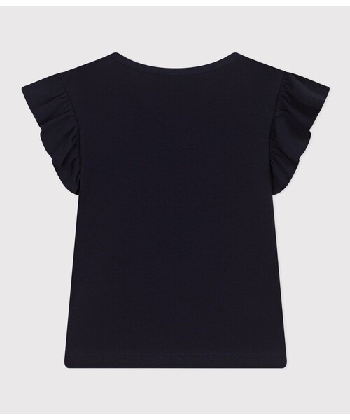 PETIT BATEAU（プチバトー）の「コットン半袖Ｔシャツ（Tシャツ/カットソー・キッズ・ネイビー/ホワイト・6YEAR/8YEAR/10YEAR/12YEAR）」の7枚目の写真