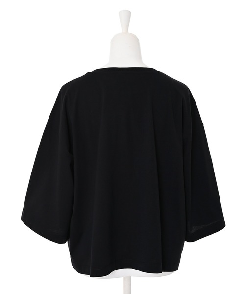 BALMAIN（バルマン）の「【BALMAIN】グラデーションTシャツ（Tシャツ/カットソー・レディース・ホワイト/ブラック・14Y/12Y）」の6枚目の写真