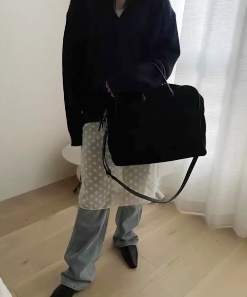 SEN TOKYO(セントーキョー)の「さらっと着れる一枚。花柄レースシフォンシースルーワンピース(ワンピース・レディース・ブラック/ホワイト・M/L)」の6枚目の写真