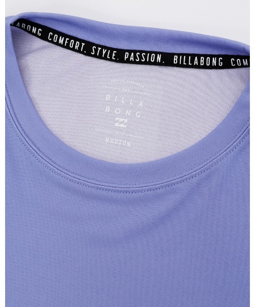 BILLABONG(ビラボン)の「BILLABONG レディース 【ACTIVE】 ACTIVE MESH CROPPED TEE トレーニングTシャツ 【2024年春夏モデル】/ビラボンUVカットショート丈半袖Tシャツ(Tシャツ/カットソー・レディース・パープル/ホワイト/ブラック・LARGE/MEDIUM)」の11枚目の写真