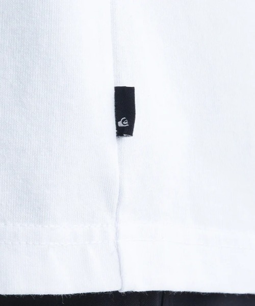 Quiksilver（クイックシルバー）の「HI STORY ST/クイックシルバーワンポイントロゴ半袖バックプリントTシャツ（Tシャツ/カットソー・メンズ・ホワイト/ブラック/ネイビー・LARGE/MEDIUM/X-LARGE/SMALL）」の7枚目の写真