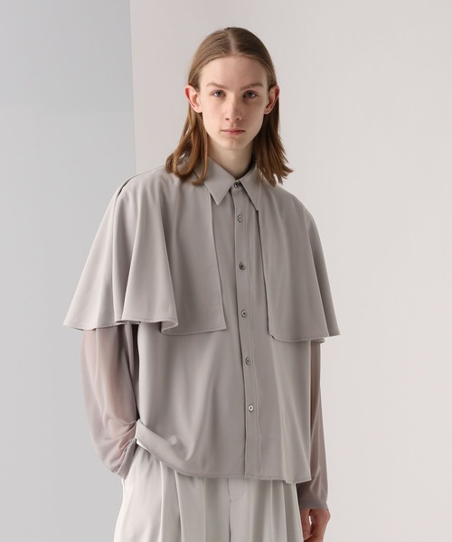 HARE（ハレ）の「ポンチョキリカエシアーシャツ(HARE)（シャツ