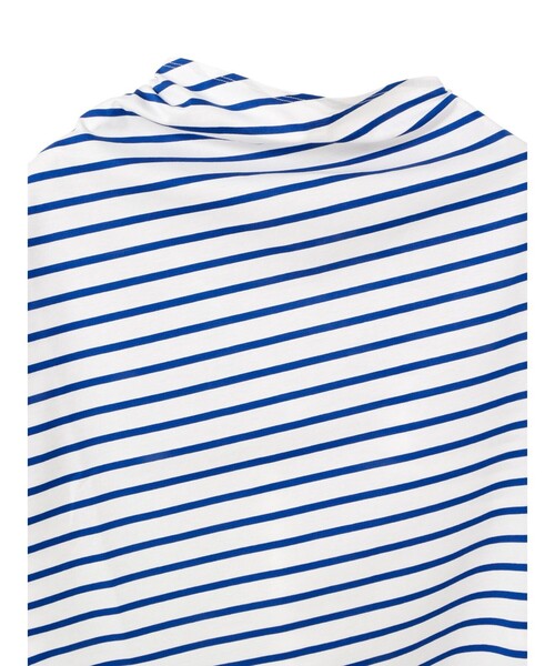 楽天市場】ミズイロインド mizuiro ind リネン ボーダー バスク シャツ