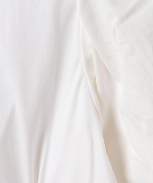 LANVIN en Bleu(ランバンオンブルー)の「コンビバルーンスリーブTシャツ(Tシャツ/カットソー・レディース・ブラック/オフホワイト/ベージュ・38)」の6枚目の写真