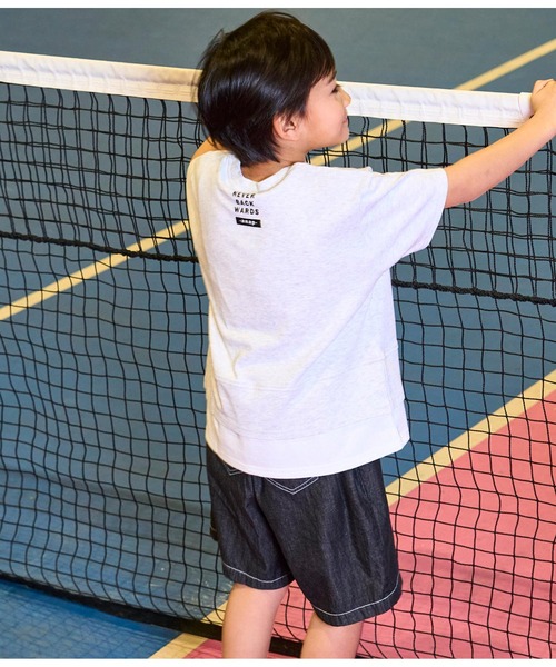 ANAP kids（アナップキッズ）の「ダンガリー5分丈ハーフパンツ（その他パンツ・キッズ・ブラック/ライトブルー・110cm/120cm/130cm）」の6枚目の写真