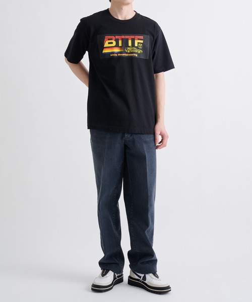 【新品未使用】ホワイトマウンテニアリング バックトゥザフューチャー Tシャツ White Mountaineering × BACK TO THE FUTURE ホワイト
