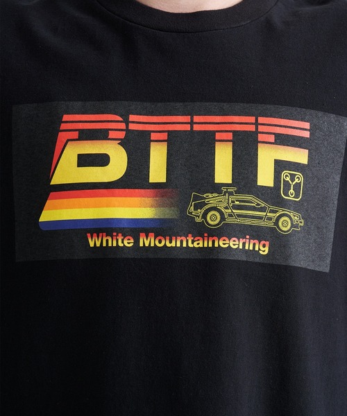 【新品未使用】ホワイトマウンテニアリング バックトゥザフューチャー Tシャツ ホワイトマウンテニアリング」×映画「バック・トゥ・ザ・フューチャー