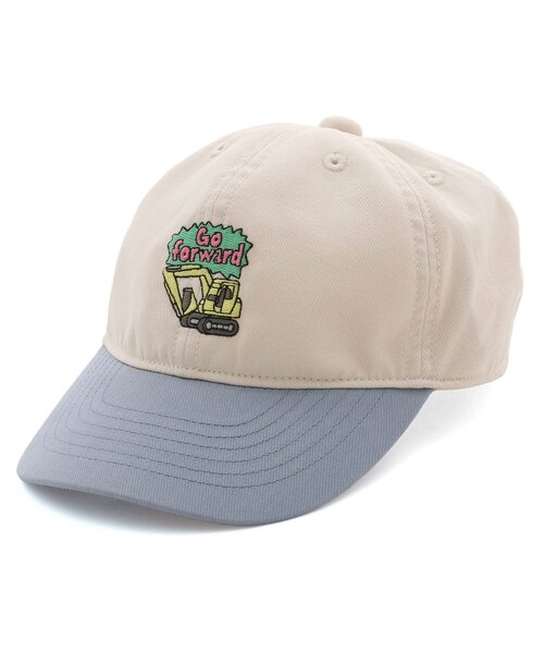 BREEZE(ブリーズ)の「モチーフキャップ(キャップ・キッズ・ブラック/サックスブルー/グリーン/オレンジ・50/54/58)」の4枚目の写真