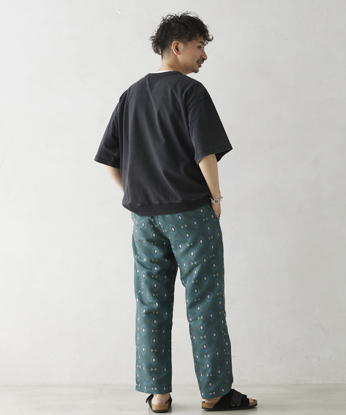 JOURNAL STANDARD relume（ジャーナルスタンダード　レリューム）の「ヴィンテージピグメント ライトスウェット Tシャツ（Tシャツ/カットソー・メンズ・ブラック/イエロー/ブルー/グリーン/ベージュ系その他/ブルー系その他・MEDIUM/LARGE）」の13枚目の写真