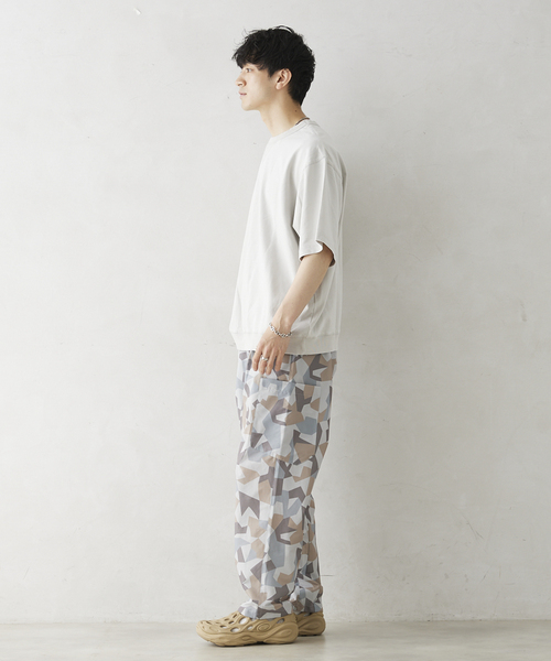 JOURNAL STANDARD relume（ジャーナルスタンダード　レリューム）の「ヴィンテージピグメント ライトスウェット Tシャツ（Tシャツ/カットソー・メンズ・ブラック/イエロー/ブルー/グリーン/ベージュ系その他/ブルー系その他・MEDIUM/LARGE）」の22枚目の写真