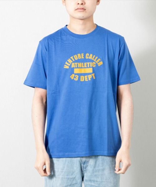 STYLEBLOCK(スタイルブロック)の「半袖プリントTシャツ(VENTURE)(Tシャツ/カットソー・メンズ・ブルー/グリーン/レッド・L/LL/M)」の2枚目の写真