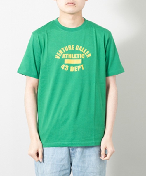 STYLEBLOCK(スタイルブロック)の「半袖プリントTシャツ(VENTURE)(Tシャツ/カットソー・メンズ・ブルー/グリーン/レッド・L/LL/M)」の1枚目の写真