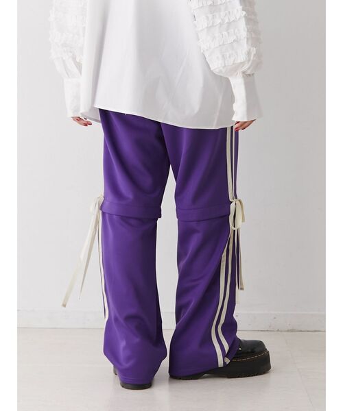 jouetie（ジュエティ）の「2WAYレングスラインジャージパンツ（その他