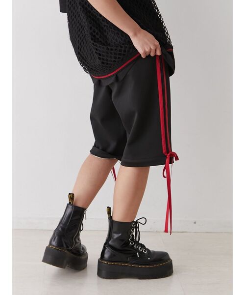 jouetie（ジュエティ）の「2WAYレングスラインジャージパンツ（その他パンツ・レディース・パープル/グリーン/ブラック/アイボリー/クリア・MEDIUM）」の19枚目の写真