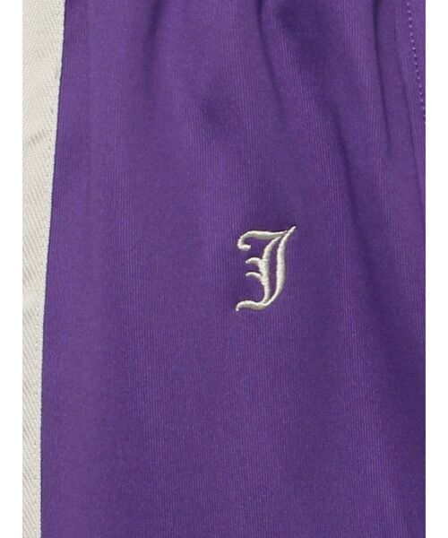 jouetie（ジュエティ）の「2WAYレングスラインジャージパンツ（その他パンツ・レディース・パープル/グリーン/ブラック/アイボリー/クリア・MEDIUM）」の9枚目の写真