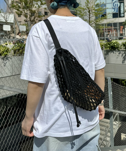 CIAOPANIC TYPY（チャオパニックティピー）の「【UNISEX】マクラメワンショルダーバッグ（ショルダーバッグ・メンズ・ベージュ/ブラック/ブルー・ONE SIZE）」の18枚目の写真