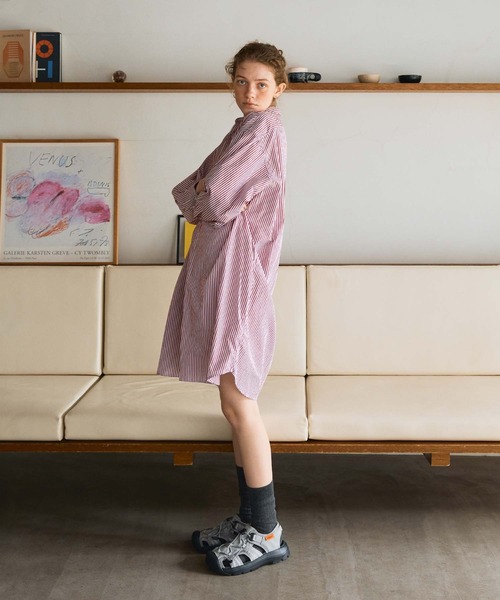 【SALE】新品同様！ANIECAとユニバーサルオーバーオールのコラボスエット★ セール】【WEB限定】UNIVERSAL OVERALL / 'UO32' サンダル
