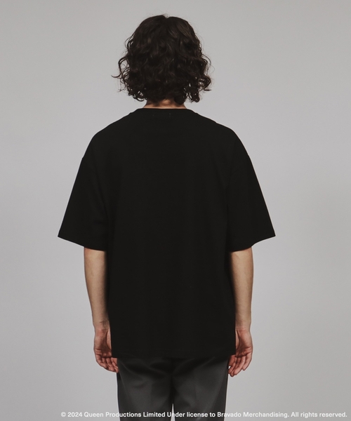 tk.TAKEO KIKUCHI(ティーケータケオキクチ)の「◆【EXCLUSIVE】オーバーサイズ バンドTシャツ(Tシャツ/カットソー・レディース・ホワイト系1/ブラック/ブラック系/ホワイト・03/02)」の12枚目の写真