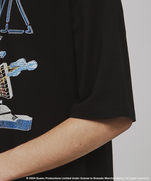 tk.TAKEO KIKUCHI(ティーケータケオキクチ)の「◆【EXCLUSIVE】オーバーサイズ バンドTシャツ(Tシャツ/カットソー・レディース・ホワイト系1/ブラック/ブラック系/ホワイト・03/02)」の14枚目の写真