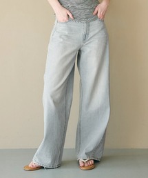 coca(coca) | ハイウォッシュワイドデニム(デニムパンツ)