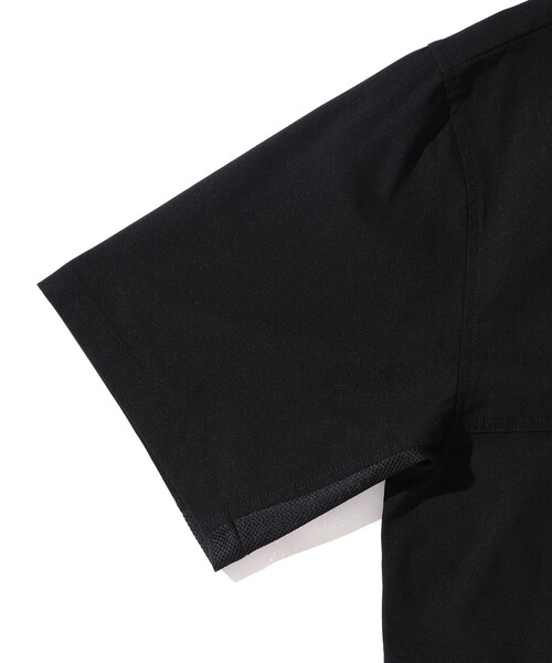 B:MING by BEAMS（ビーミングバイビームス）の「B:MING by BEAMS / ランド アンド ウォーター メッシュ シャツ（セットアップ対応）（シャツ/ブラウス・メンズ・ブラック/ブラウン系その他5・MEDIUM/LARGE/X-LARGE/SMALL）」の19枚目の写真