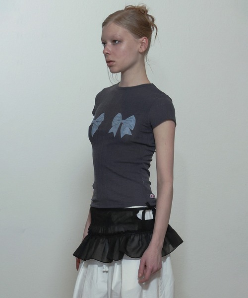 SCULPTOR（スカルプター）の「Bow Bow Baby Tee/ボウボウ