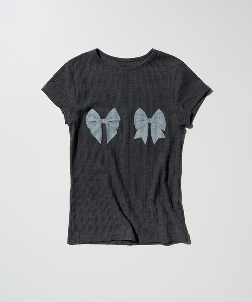 新品　Sculptor Bow Bow Baby Tee ボウボウベイビーT SCULPTOR（スカルプター）の「Bow Bow Baby Tee/ボウボウ