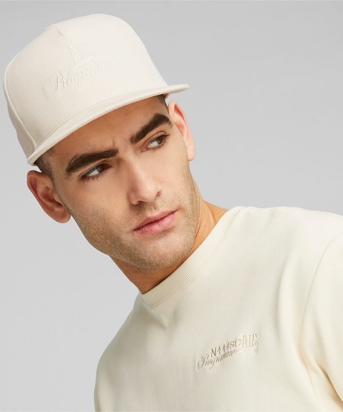 PUMA（プーマ）の「PUMA PLAYERS EDITION Lowcurve CAP（プーマ プレイヤーズ エディション LC キャップ）（キャップ・メンズ・ホワイト系・FREE）」の4枚目の写真