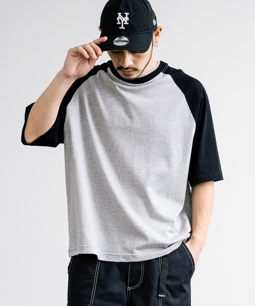 Upscape Audience アップスケープオーディエンス 日本製 国産 丹後 度詰天竺 6オンス 2トーンネック ハーフスリーブBBアンダーTシャツ AUD6533（Tシャツ/カットソー）｜Audience（オーディエンス） 6,029円