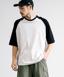 Audience（オーディエンス）の「Upscape Audience アップスケープオーディエンス 日本製 国産  丹後 度詰天竺 6オンス 2トーンネック ハーフスリーブBBアンダーTシャツ AUD6533（Tシャツ/カットソー・メンズ）」