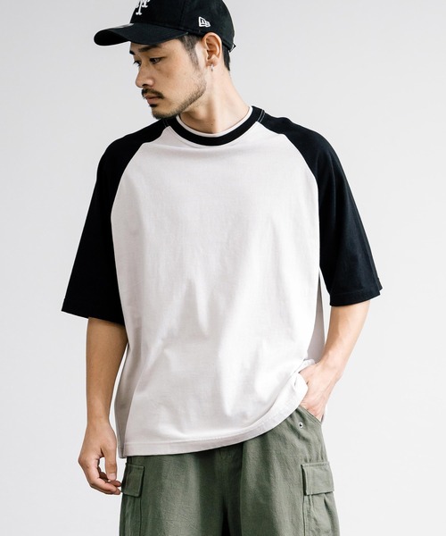 Audience(オーディエンス)の「Upscape Audience アップスケープオーディエンス 日本製 国産 丹後 度詰天竺 6オンス 2トーンネック ハーフスリーブBBアンダーTシャツ AUD6533(Tシャツ/カットソー・メンズ・ダークネイビー/オフホワイト/杢グレー/シルバーグレー・XL/L/M)」の1枚目の写真