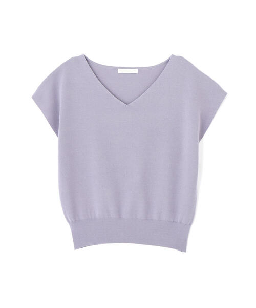 PROPORTION BODY DRESSING（プロポーションボディドレッシング）の「総針Ｖネックニット / 1214270704（ニット/セーター・レディース・パープル/ブラウン/ホワイト系その他/ブルー・FREE）」の11枚目の写真