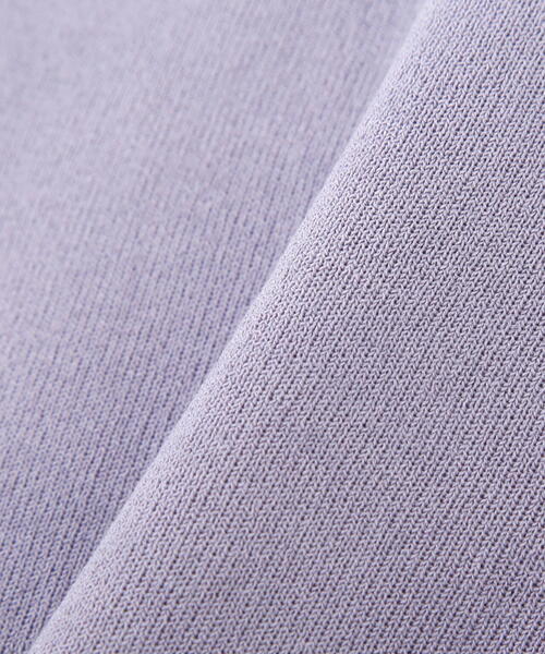 PROPORTION BODY DRESSING（プロポーションボディドレッシング）の「総針Ｖネックニット / 1214270704（ニット/セーター・レディース・パープル/ブラウン/ホワイト系その他/ブルー・FREE）」の5枚目の写真