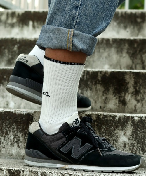 VISION STREET WEAR(ヴィジョンストリートウェア)の「【VISION STREET WEAR×guernika/ヴィジョンストリートウェア×ゲルニカ】ダブルネーム ロゴ ミドルスケーターソックス(ソックス/靴下・メンズ・ホワイト/ブラック・25~27cm/23~25cm)」の15枚目の写真