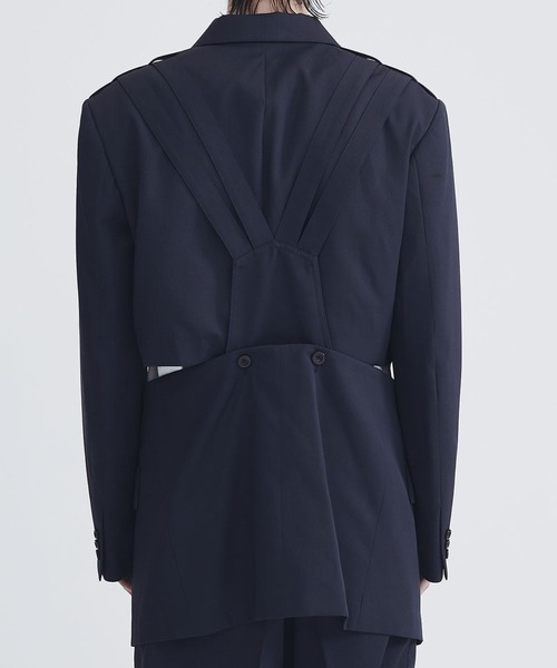 UJOH ウジョー　ステッチ　ベルトデザイン　サファリブルゾン OUTER / JACKET | UJOH ― UJOH ONLINE SHOP 【UJOH公式通販】