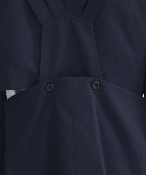 UJOH（ウジョー）の「【UJOH HOMME】4BS Suspenders JKT（テーラードジャケット・メンズ・グレー・2/3）」の12枚目の写真
