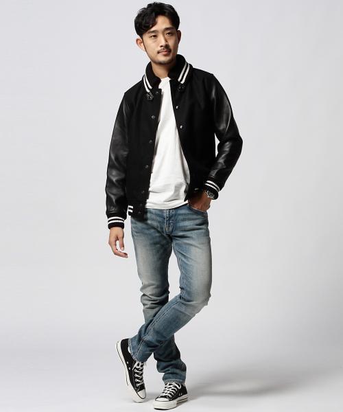 BEAMS（ビームス）の「◆BEAMS / スタジャン15FW（スタジャン・メンズ・ネイビー/ブラック系その他/ブラック/ブラウン・MEDIUM/SMALL/X-LARGE/LARGE）」の13枚目の写真